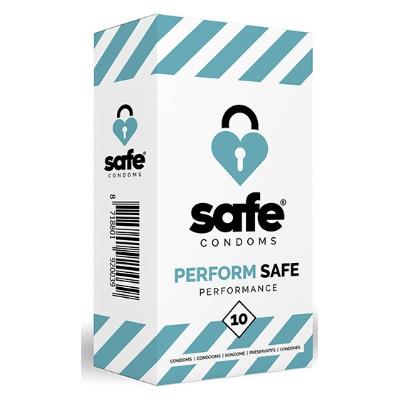 Préservatifs retardants PERFORM SAFE x10