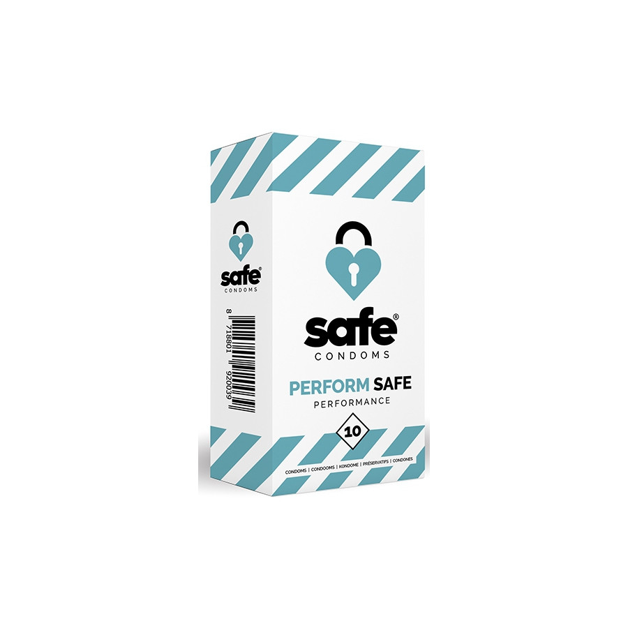 Préservatifs retardants PERFORM SAFE x10 Préservatifs retardants PERFORM SAFE x10