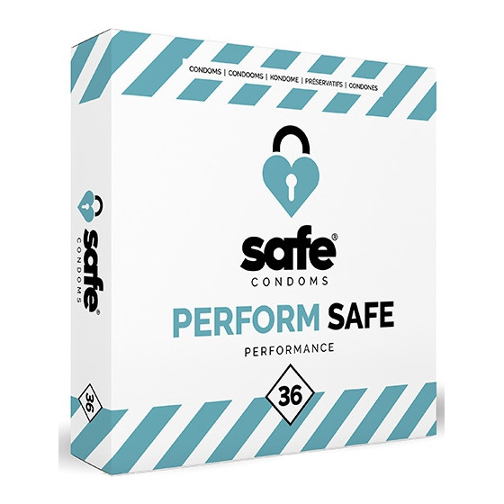 Préservatifs retardants PERFORM SAFE x36