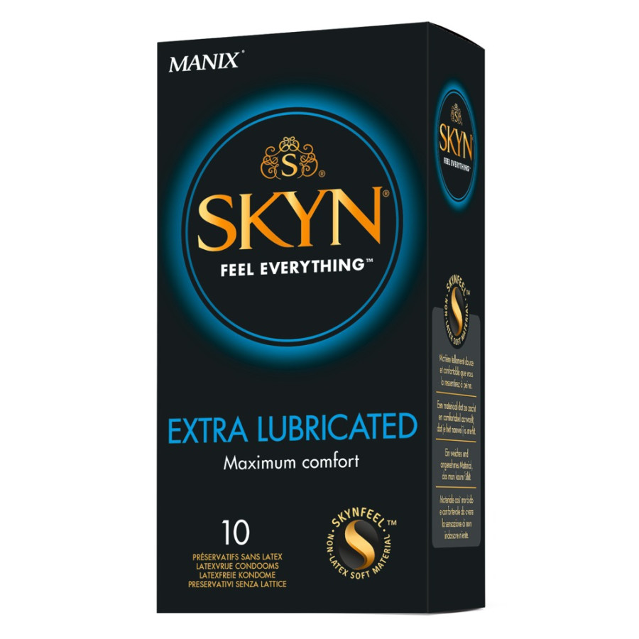 Préservatifs Manix Skyn Extra Lubricated x10 Préservatifs Manix Skyn Extra Lubricated x10