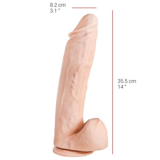 Gode XXL Dildorama 28 x 8.2 cm Flesh