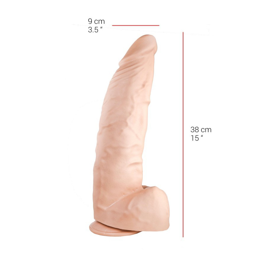 Gode XXL Dildorama 31 x 9 cm Flesh