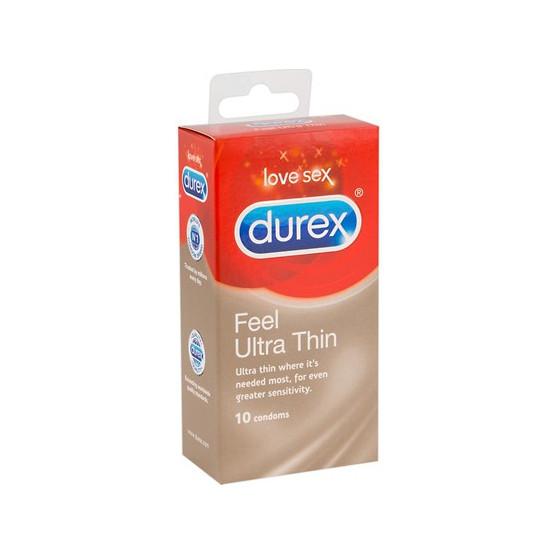 Préservatifs Durex Ultra Thin x10