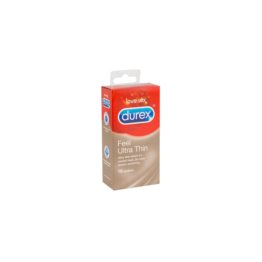 Préservatifs Durex Ultra Thin x10 Préservatifs Durex Ultra Thin x10