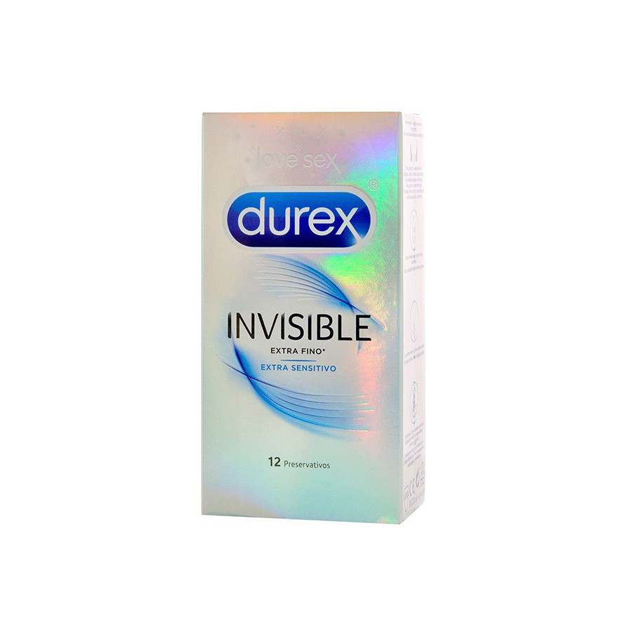 Préservatifs fins Invisible Durex x12