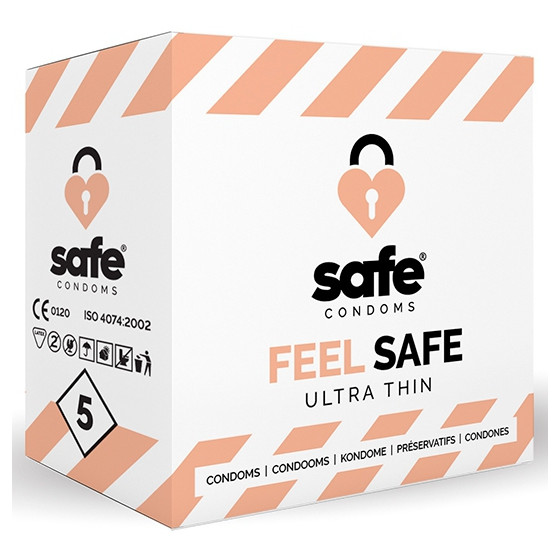 Préservatifs fins FEEL SAFE x5