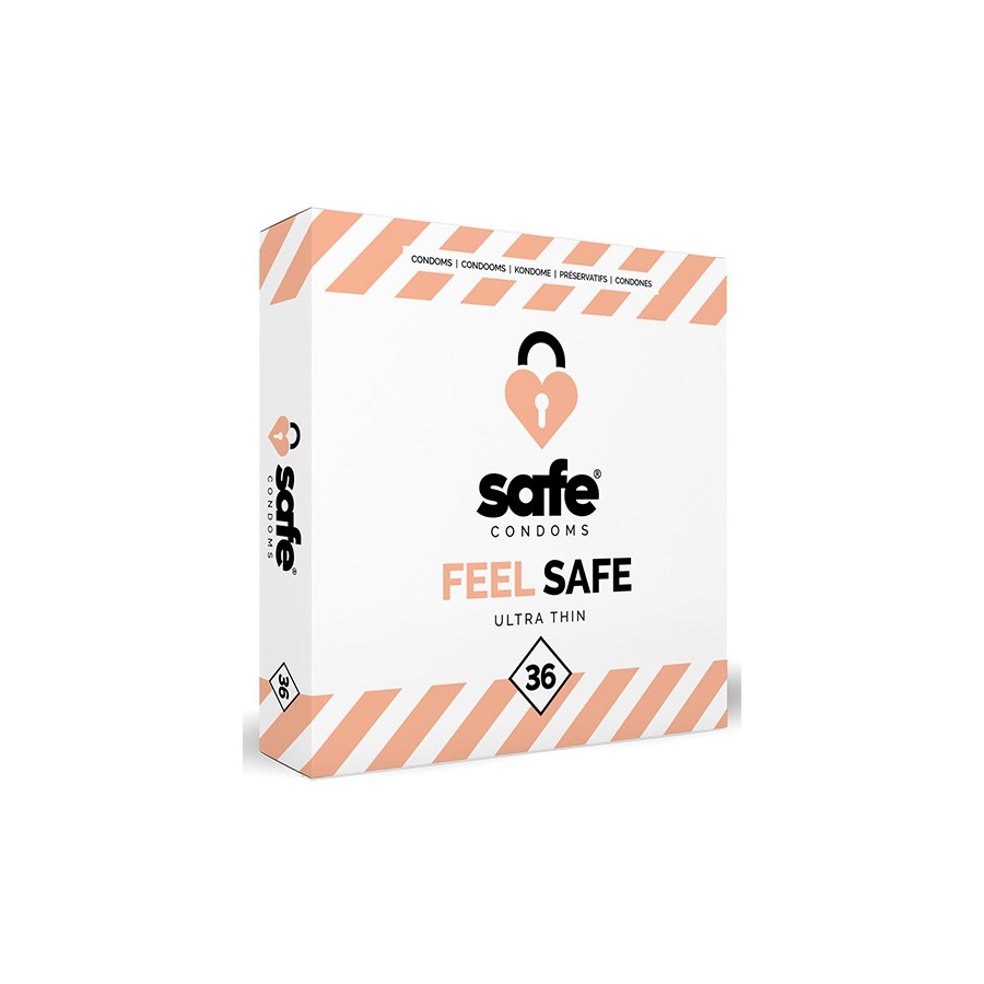 Préservatifs fins FEEL SAFE x36 Préservatifs fins FEEL SAFE x36