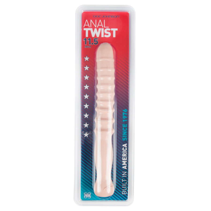 Gode avec Poignée Anal Twist 17 x 3.5cm