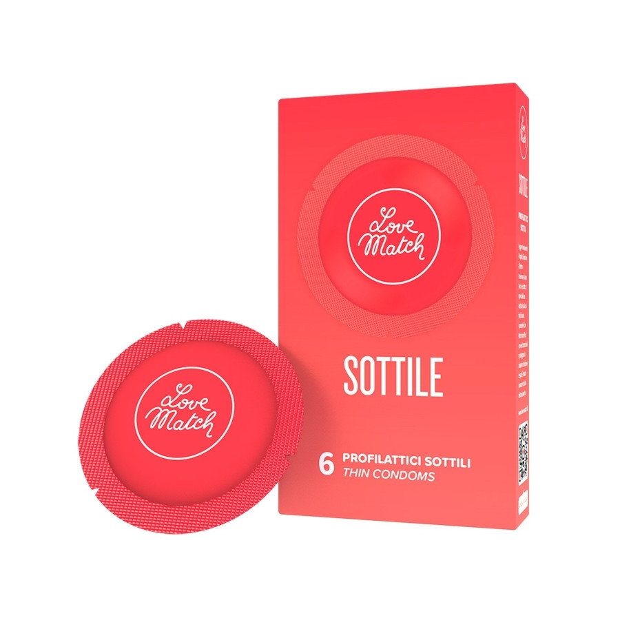 Préservatifs fins Sottile x6