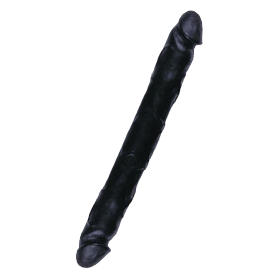 Double Gode 41 x 4cm Noir
