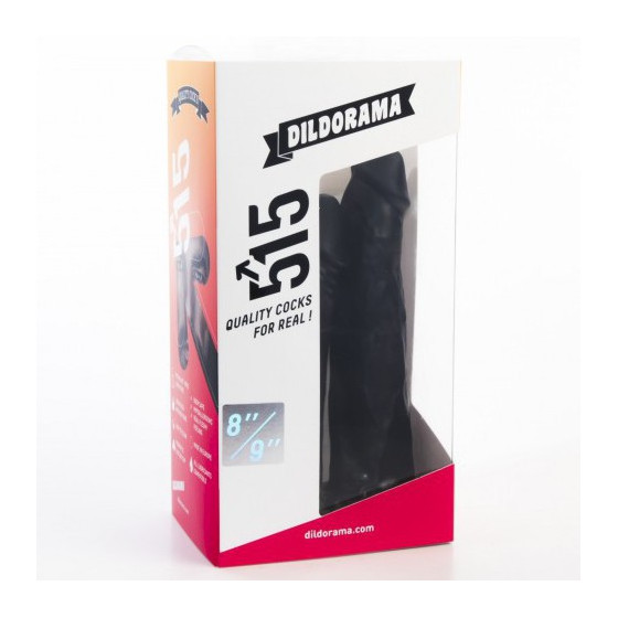 Double Gode Dildorama 18 x 4 cm Noir