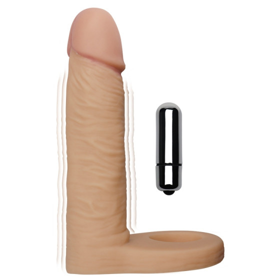 Gode Vibrant pour Double pénétration 12 x 2.8 cm