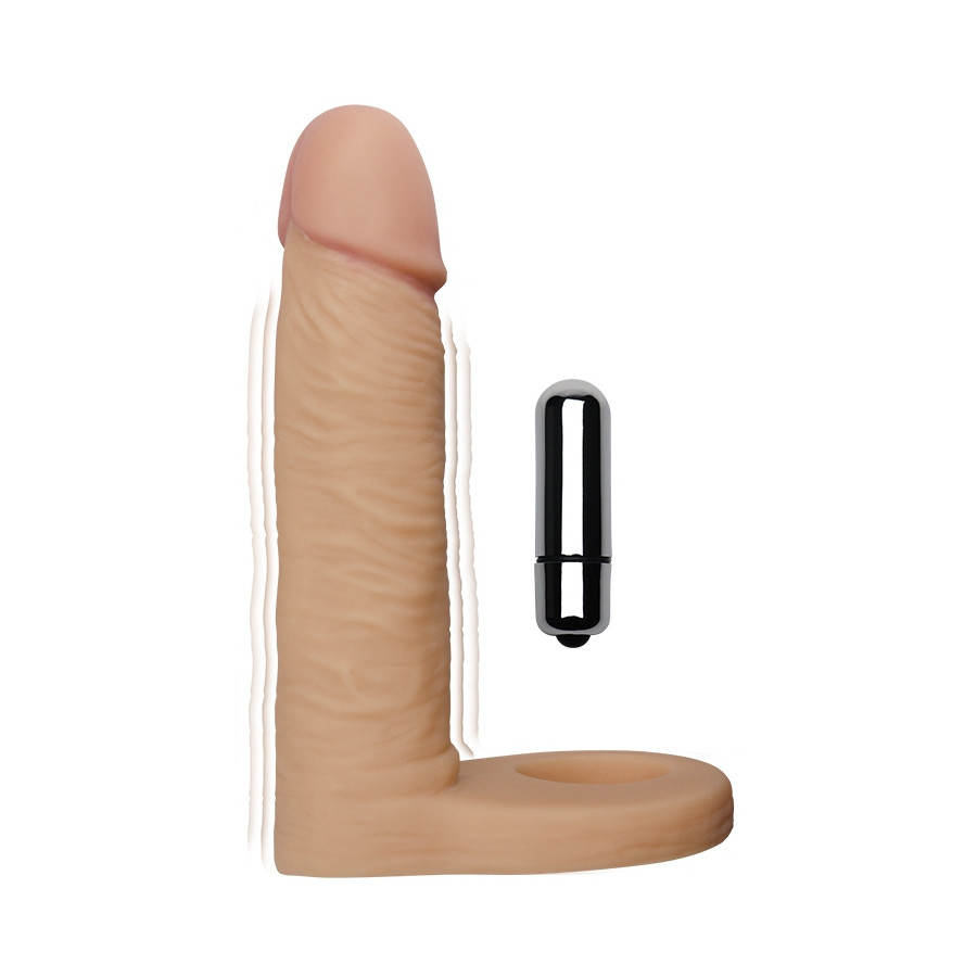 Gode Vibrant pour Double pénétration 12 x 2.8 cm