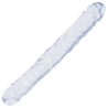 Double gode Jelly Clear 29 x 3.7cm