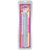 Double gode Jelly Clear 29 x 3.7cm