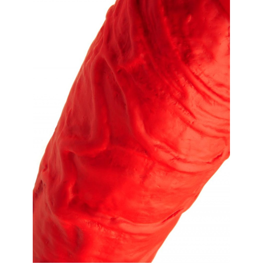 Double gode Stretch N°77 62 x 6.2cm Rouge