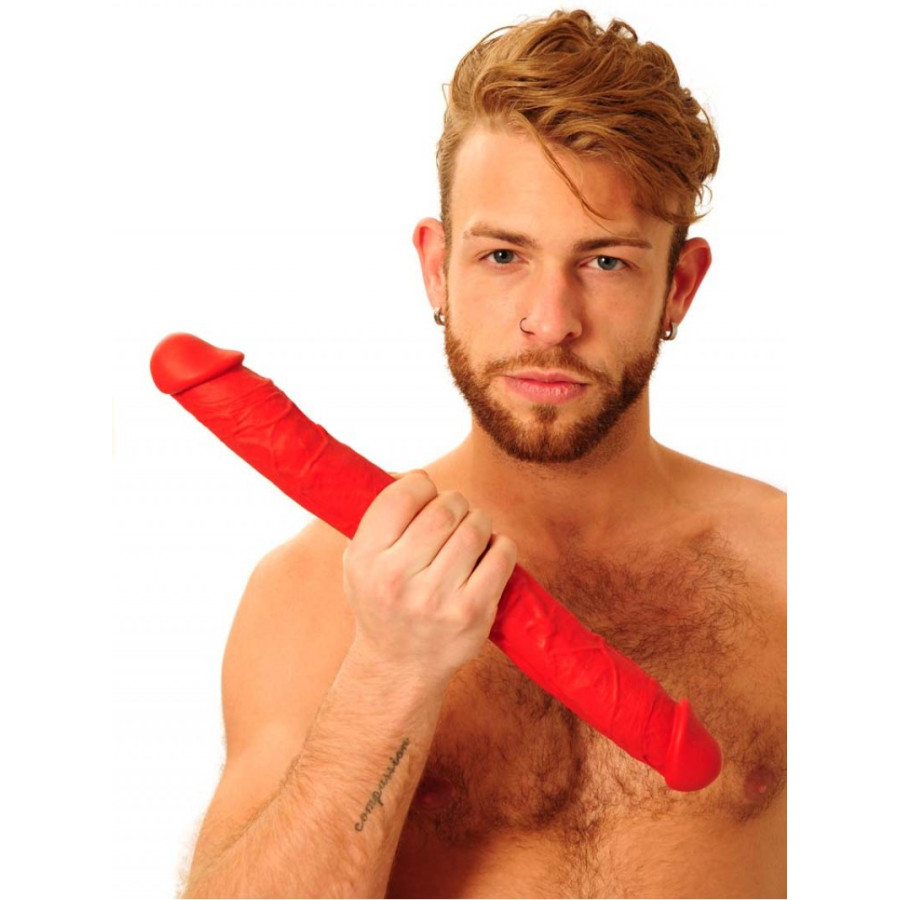 Double gode Stretch N°33 42 x 5cm rouge