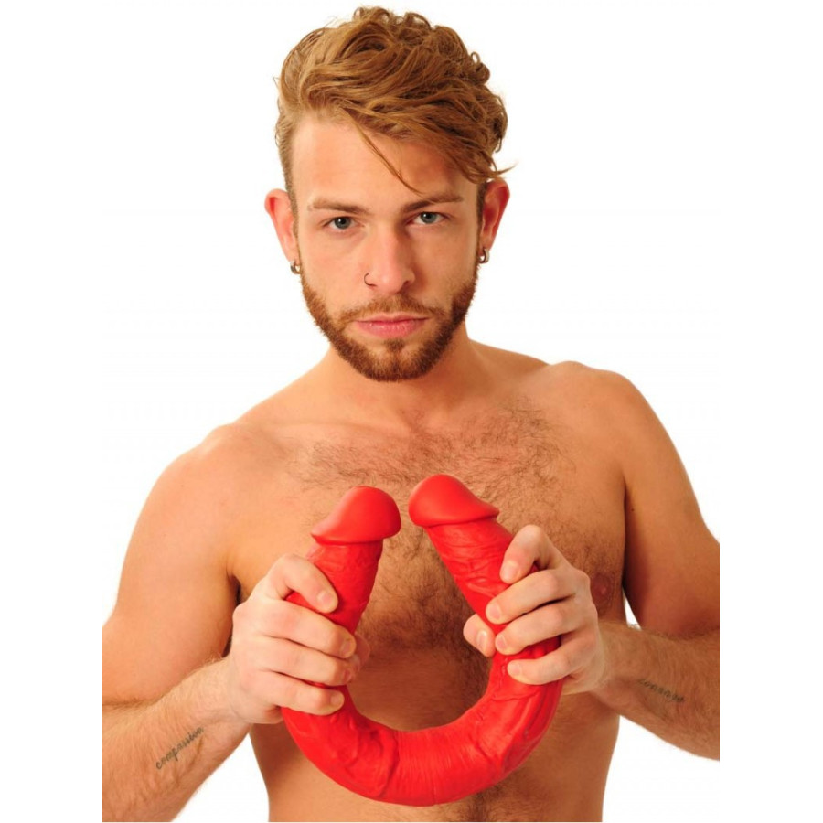 Double gode Stretch N°33 42 x 5cm rouge