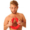 Double gode Stretch N°33 42 x 5cm rouge