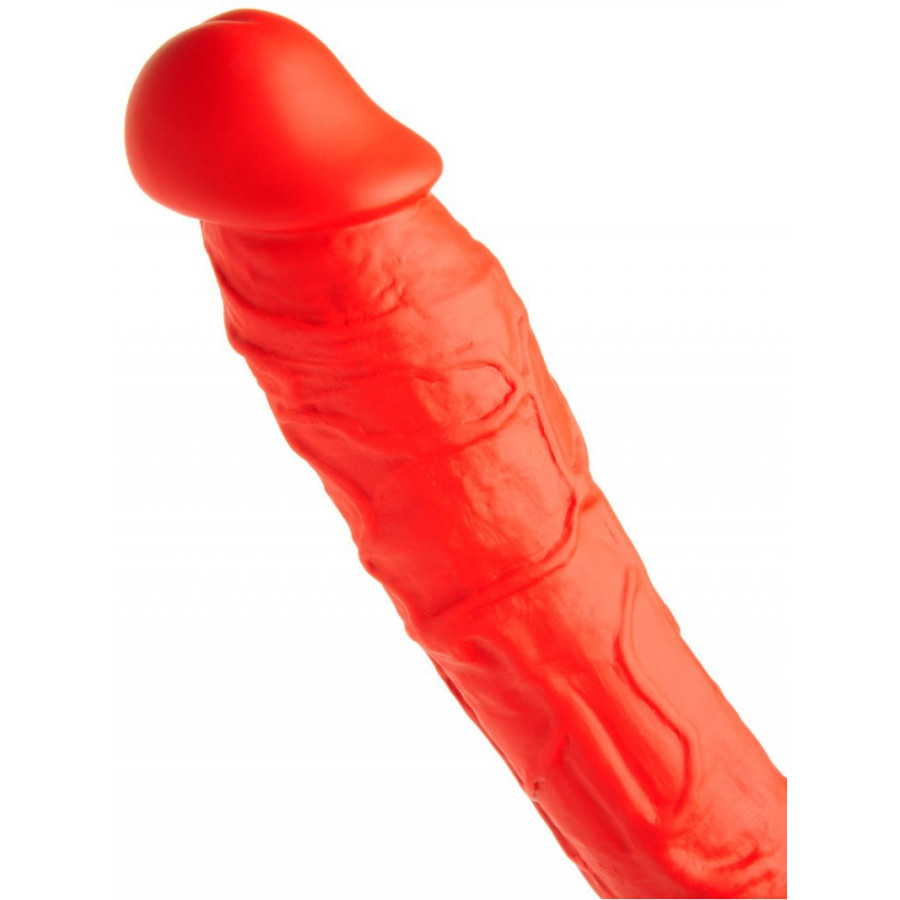 Double gode Stretch N°77 62 x 6.2cm Rouge