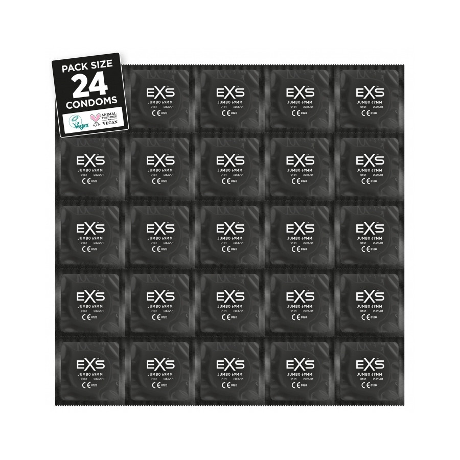 Préservatifs XXL Jumbo x24 Préservatifs XXL Jumbo x24