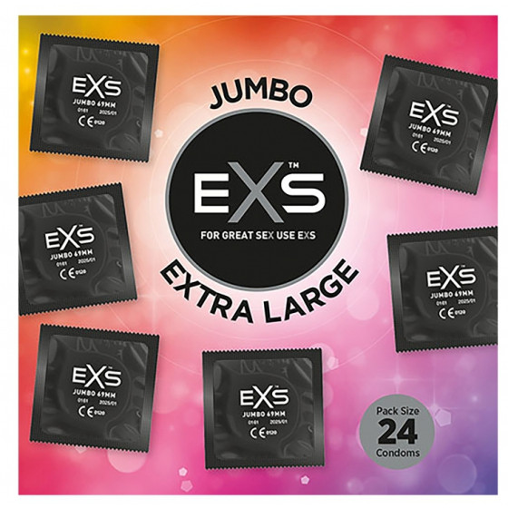 Préservatifs XXL Jumbo x24