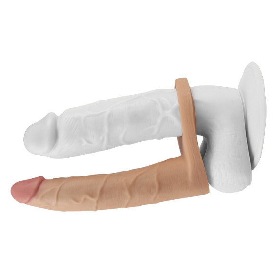 Gode vibrant Double Pénétration 16 x 3 cm