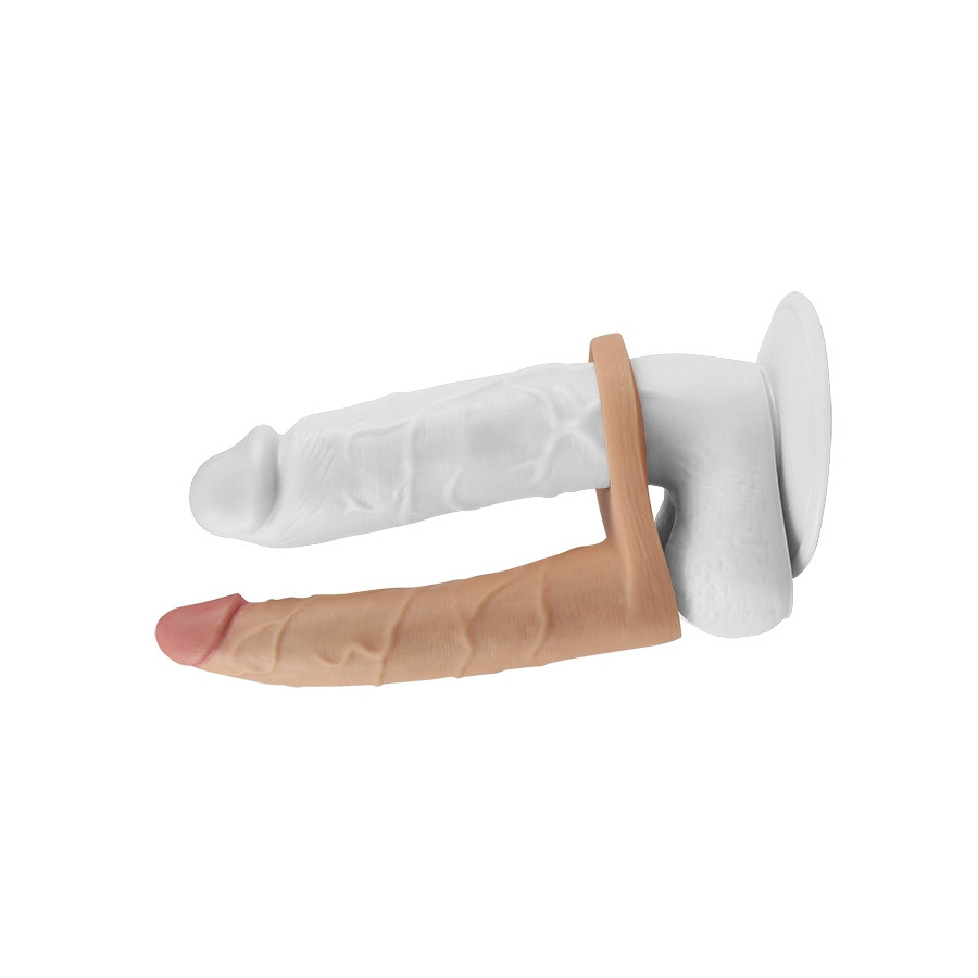 Gode vibrant Double Pénétration 16 x 3 cm Gode vibrant Double Pénétration 16 x 3 cm
