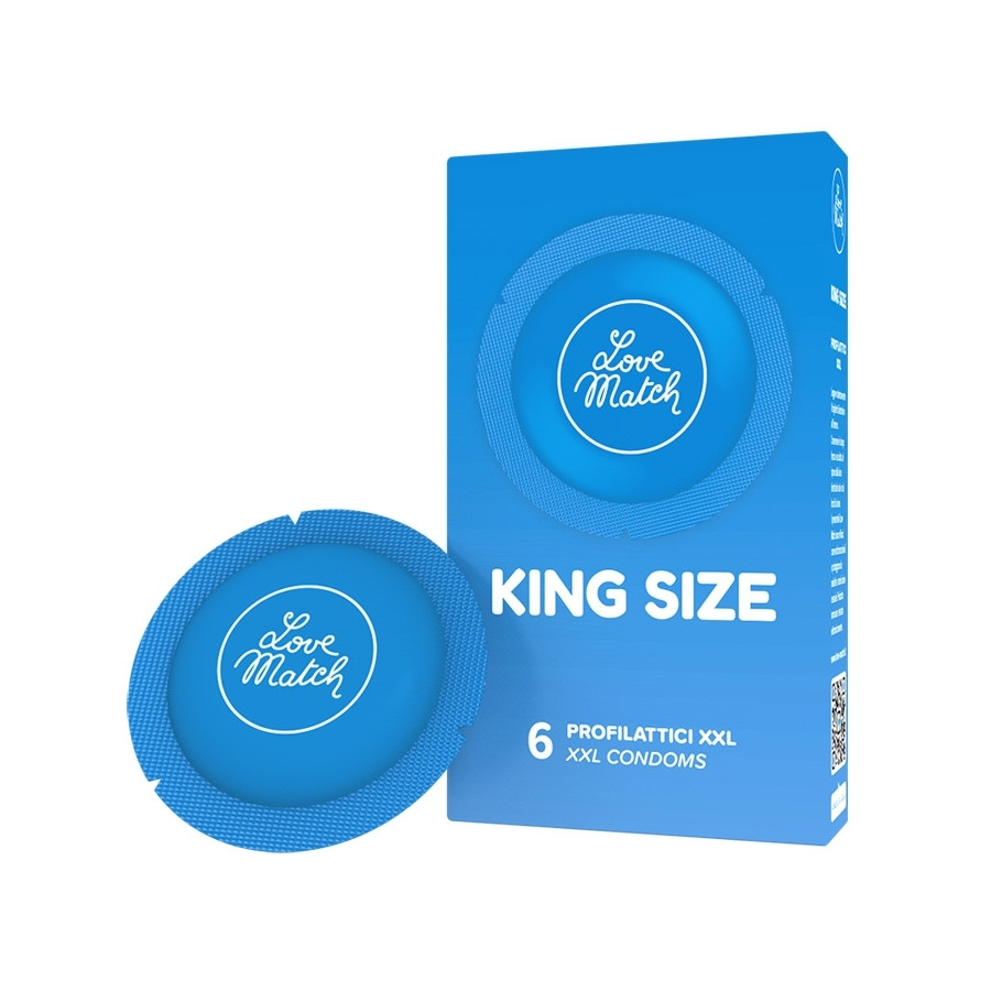 Préservatifs XXL King Size x6 Préservatifs XXL King Size x6