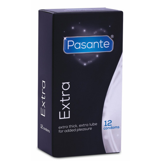 Préservatifs extra lubrifiés x12