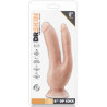 Double gode Dp Cock Dr Skin 18 x 6cm