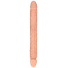 Double gode Realrock 36 x 4.4cm Flesh