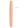 Double gode Realrock 36 x 4.4cm Flesh