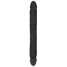 Double gode Realrock 36 x 4.4cm Noir