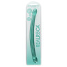 Double gode Crystal RealRock 42 x 3.2cm Vert