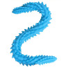 Double Gode Scolop M 50 x 4cm Bleu
