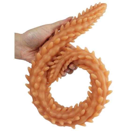 Double gode Scolop S 40 x 3cm Orange