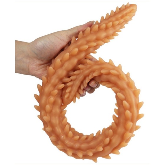 Double gode Scolop M 50 x 4cm Orange