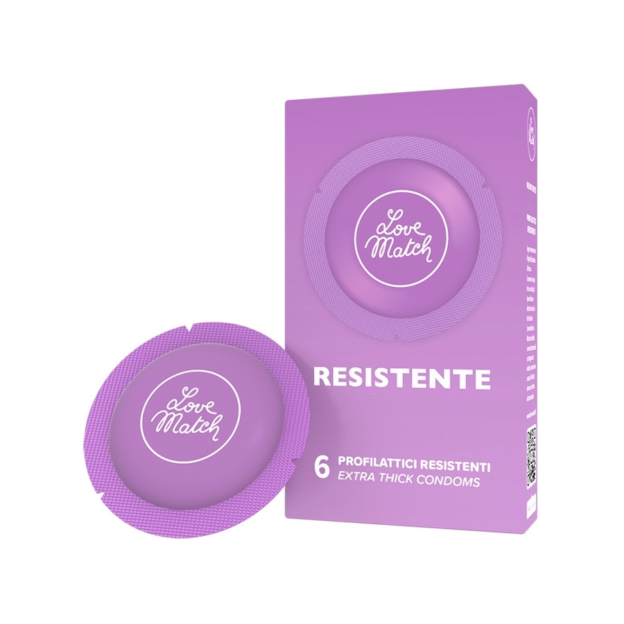Préservatifs résistants Resistente x6 Préservatifs résistants Resistente x6