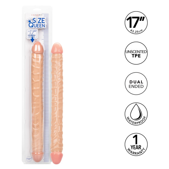 Double Gode Size Queen 43 x 4.2cm