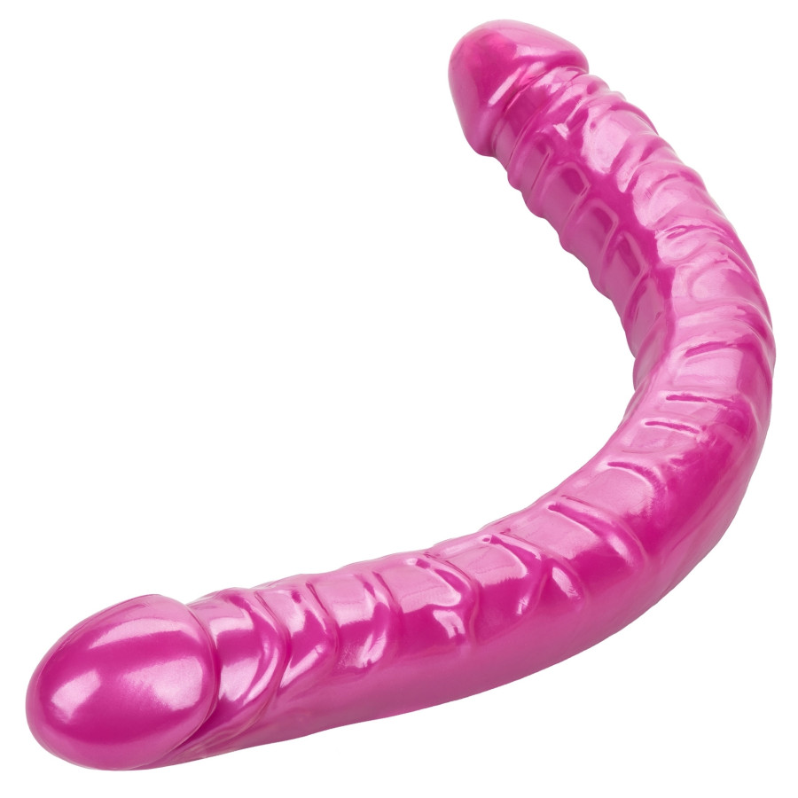 Double Gode Size Queen 43 x 4.2cm Rose
