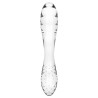 Gode en verre Dazzling Crystal 1 - 18 x 3.6cm Transparent