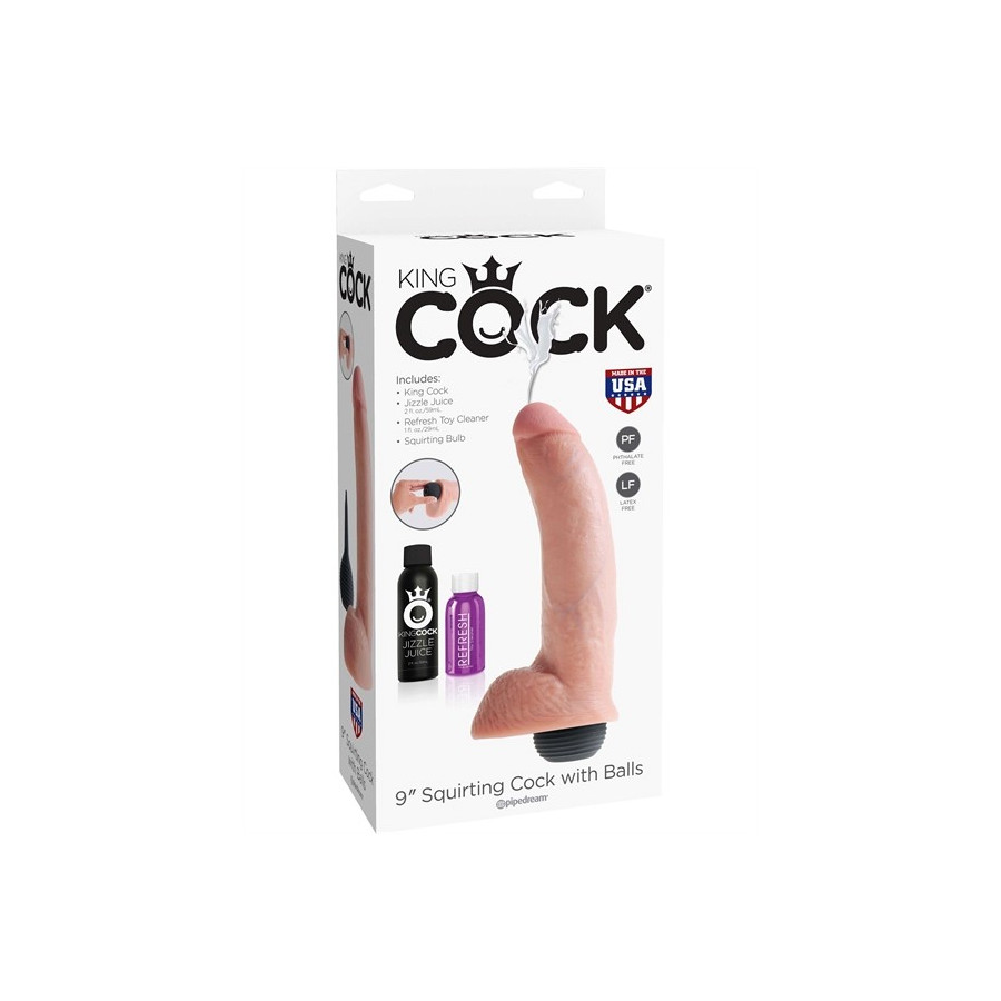 King Cock Gode Squirty 18 x 5 cm