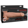 Gode ceinture Strap-On Squirting 20 x 5.5 cm