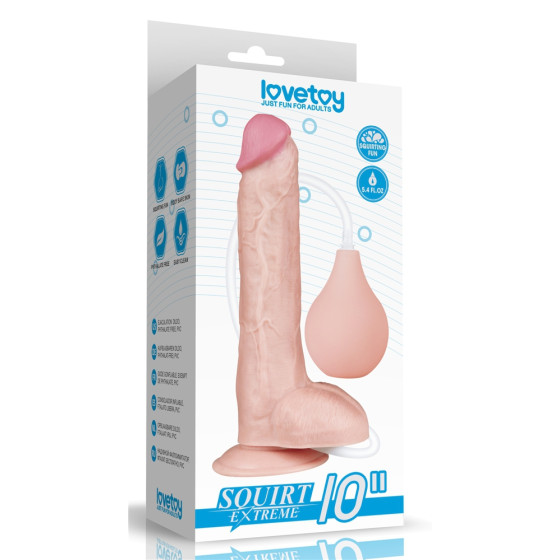Gode éjaculateur Squirt 20 x 4.5 cm