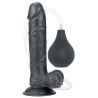 Gode éjaculateur Squirt 20 x 4.5cm Noir