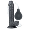 Gode éjaculateur Squirt 18 x 4.5cm Noir