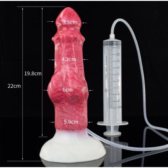 Gode éjaculateur monster Cisear 19 x 6cm