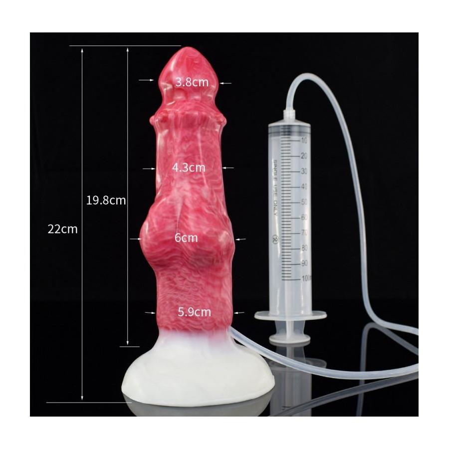 Gode éjaculateur monster Cisear 19 x 6cm