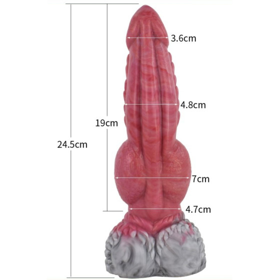 Gode éjaculateur Monster Wooscal 18 x 6.8cm